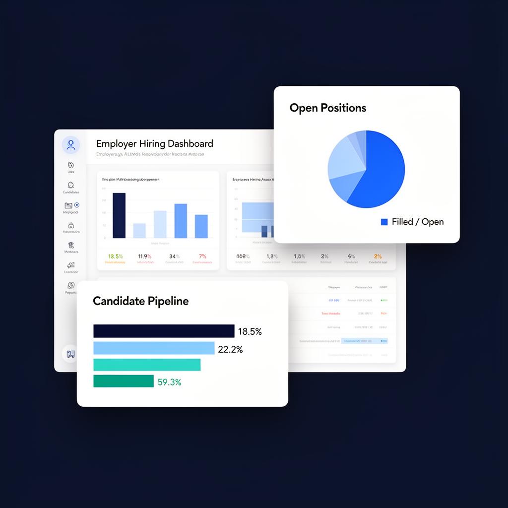 Employer hiring dashboard