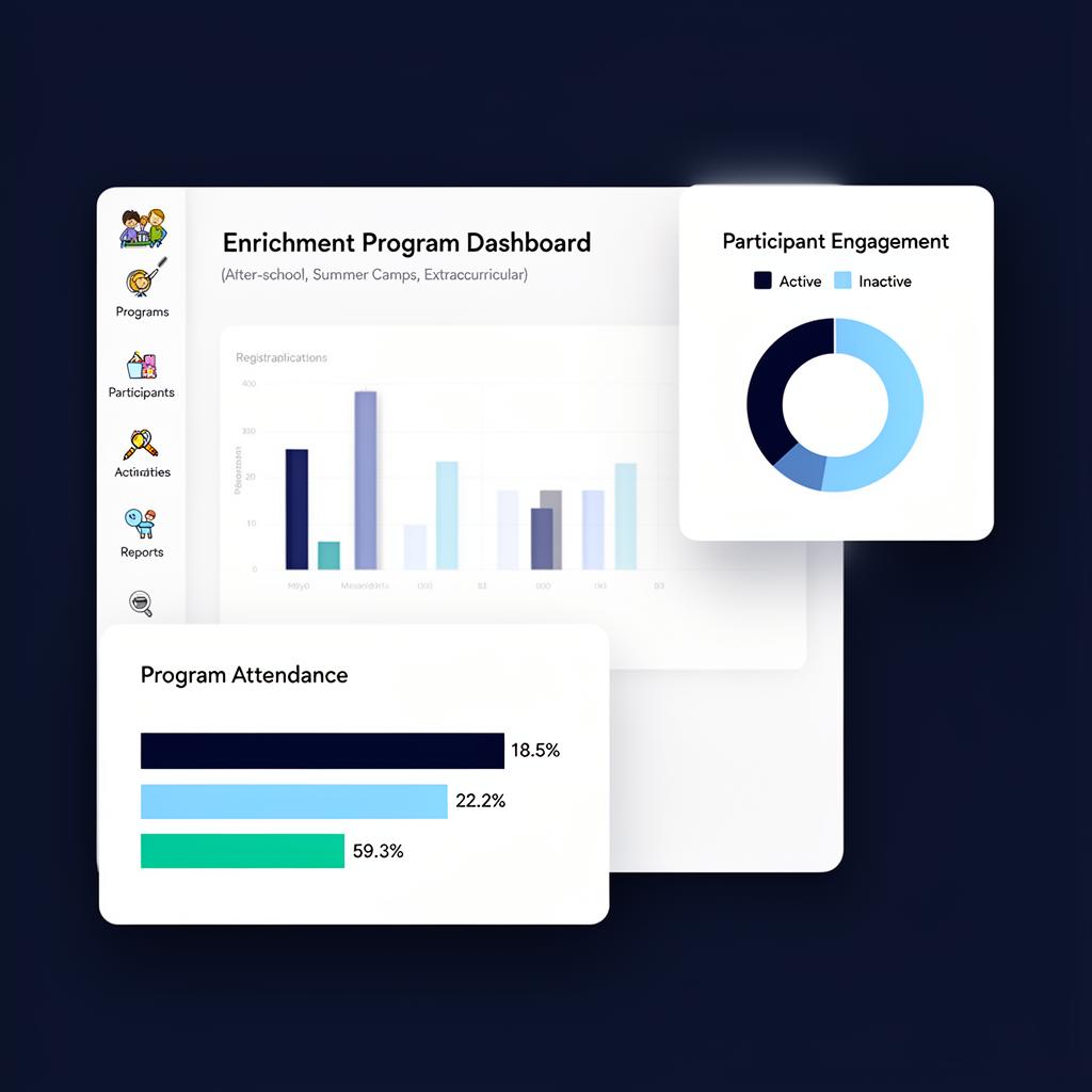 Enrichment program dashboard
