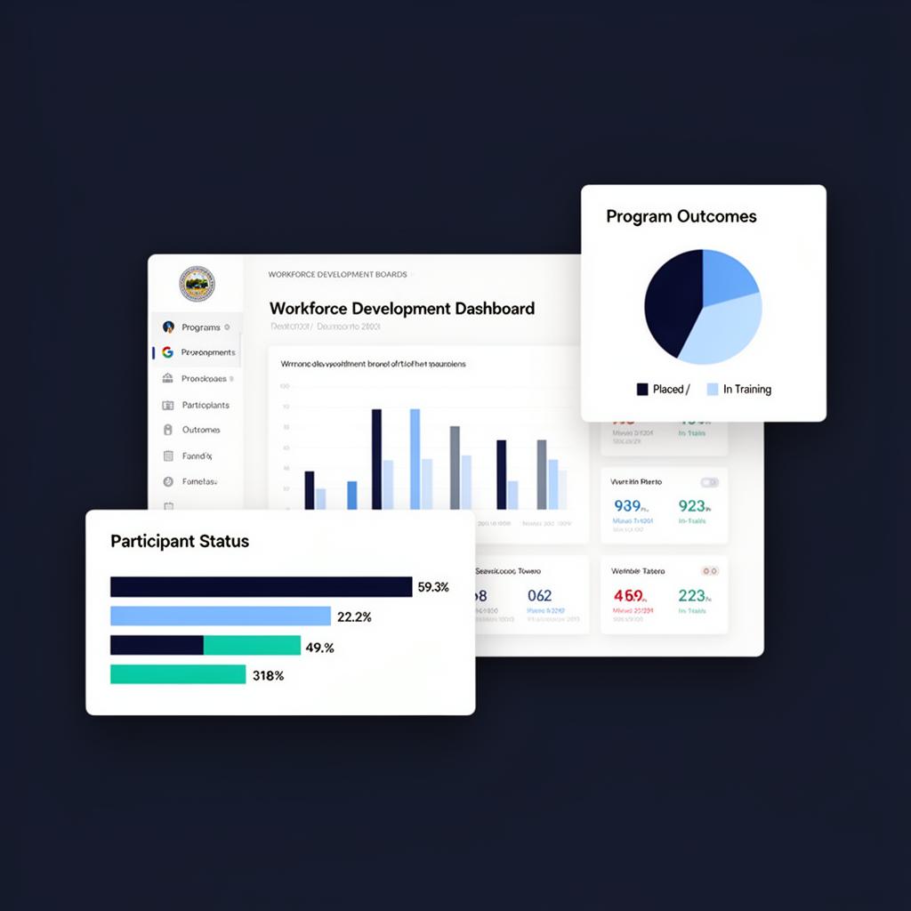 Workforce development dashboard